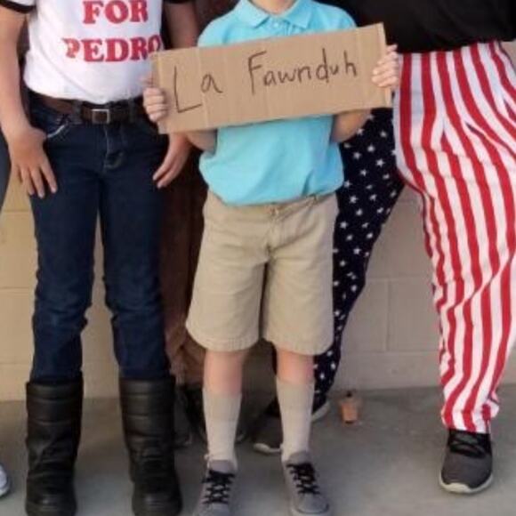 Napoleon Dynamite Kip Costume boys size 8 - Picture 1 of 6